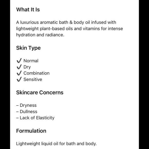 Laura Mercier Néroli Du Sud Aromatic Bath & Body Oil 100ml/3.3fl.oz. - Picture 7 of 8